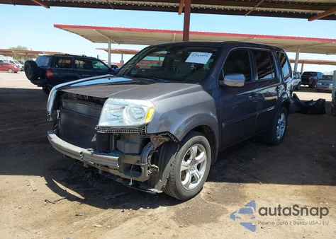 2014 Honda Pilot Ex из США, поврежденный, VIN 5FNYF3H40EB027234